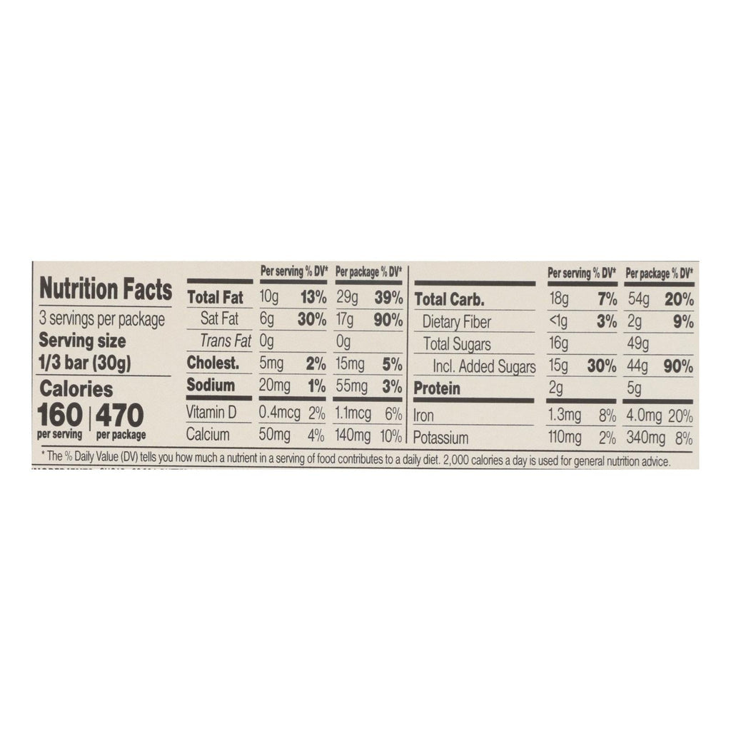 Chocolove Xoxox Milk Chocolate Bars, 3.2 oz, Case of 12