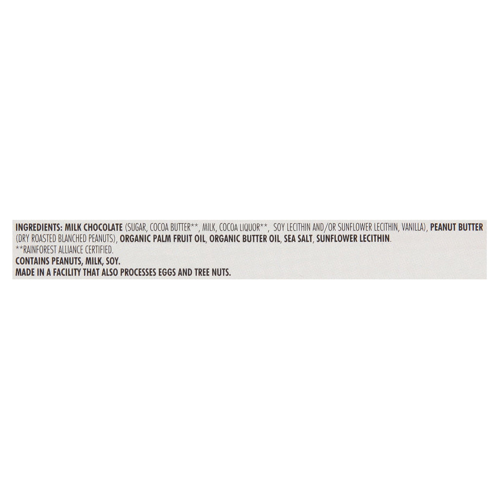 Chocolove Peanut Butter Milk Chocolate Bars, 10-Pack