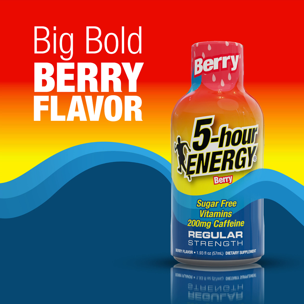 Berry Flavor Regular Strength 5-hour ENERGY Shots