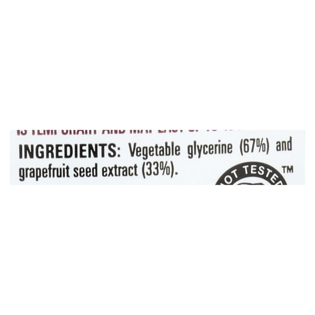 Nutribiotic Grapefruit Seed Concentrate - 1-2 fl oz