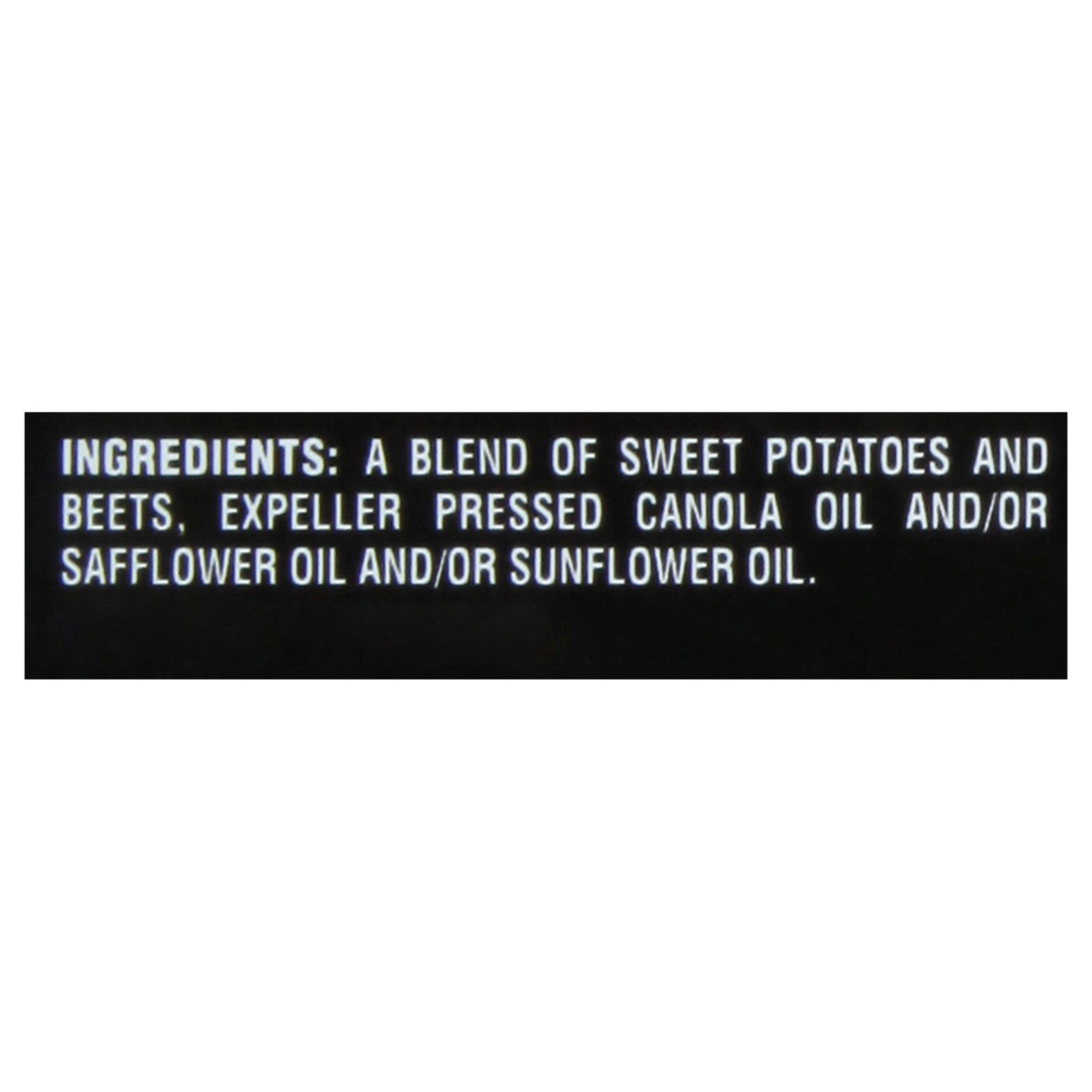 Terra Chips - Chips Sweets Beets - Case of 12-5 Ounces