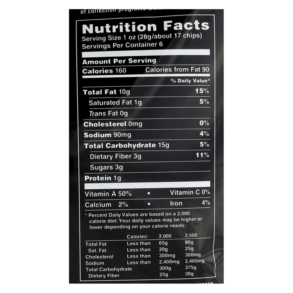 Terra Sweet Potato Chips Sea Salt - 12 Pack, 5 oz Each
