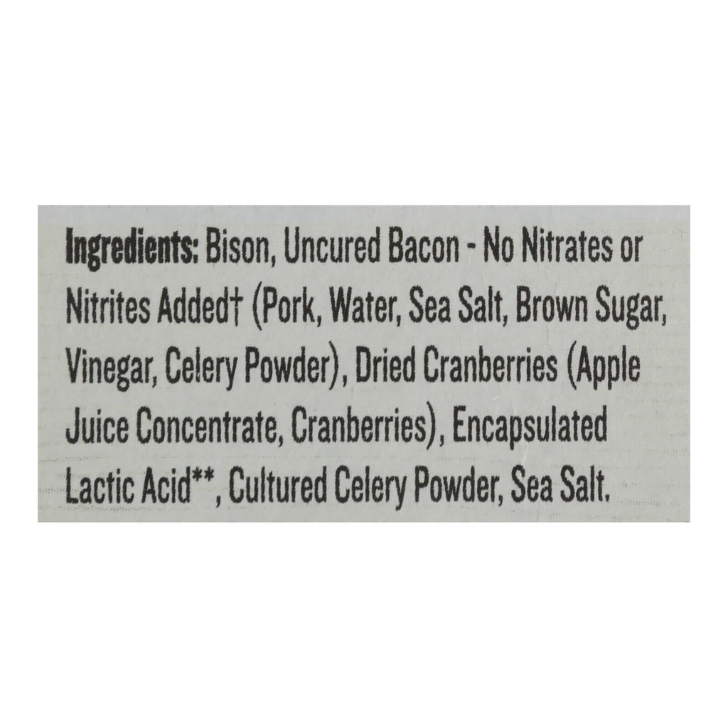 Epic - Bar Bison Uncrd Bcn Crbry - Case of 8-5.2 OZ