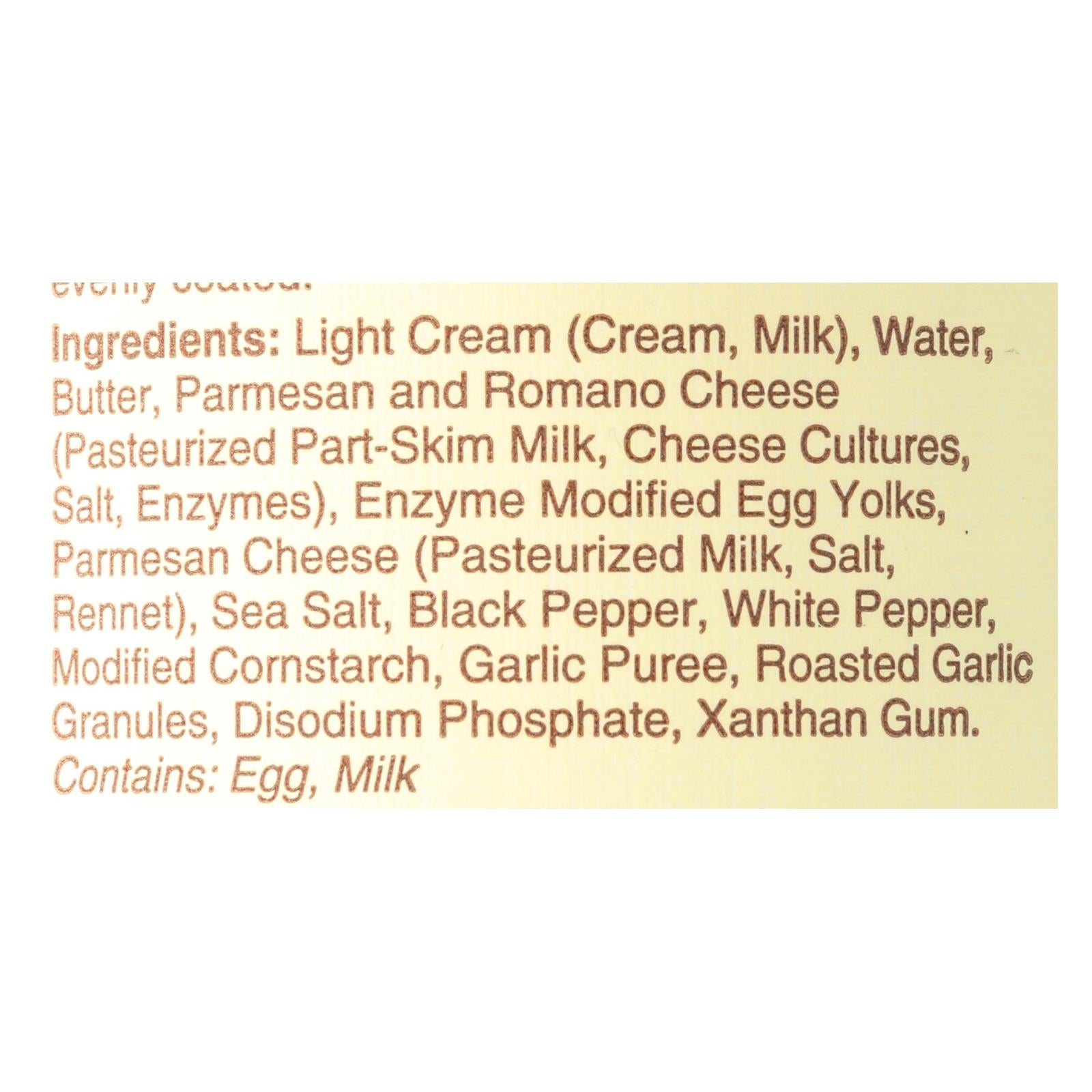 Rao's Roasted Garlic Alfredo Sauce, 6-Pack, 15 OZ