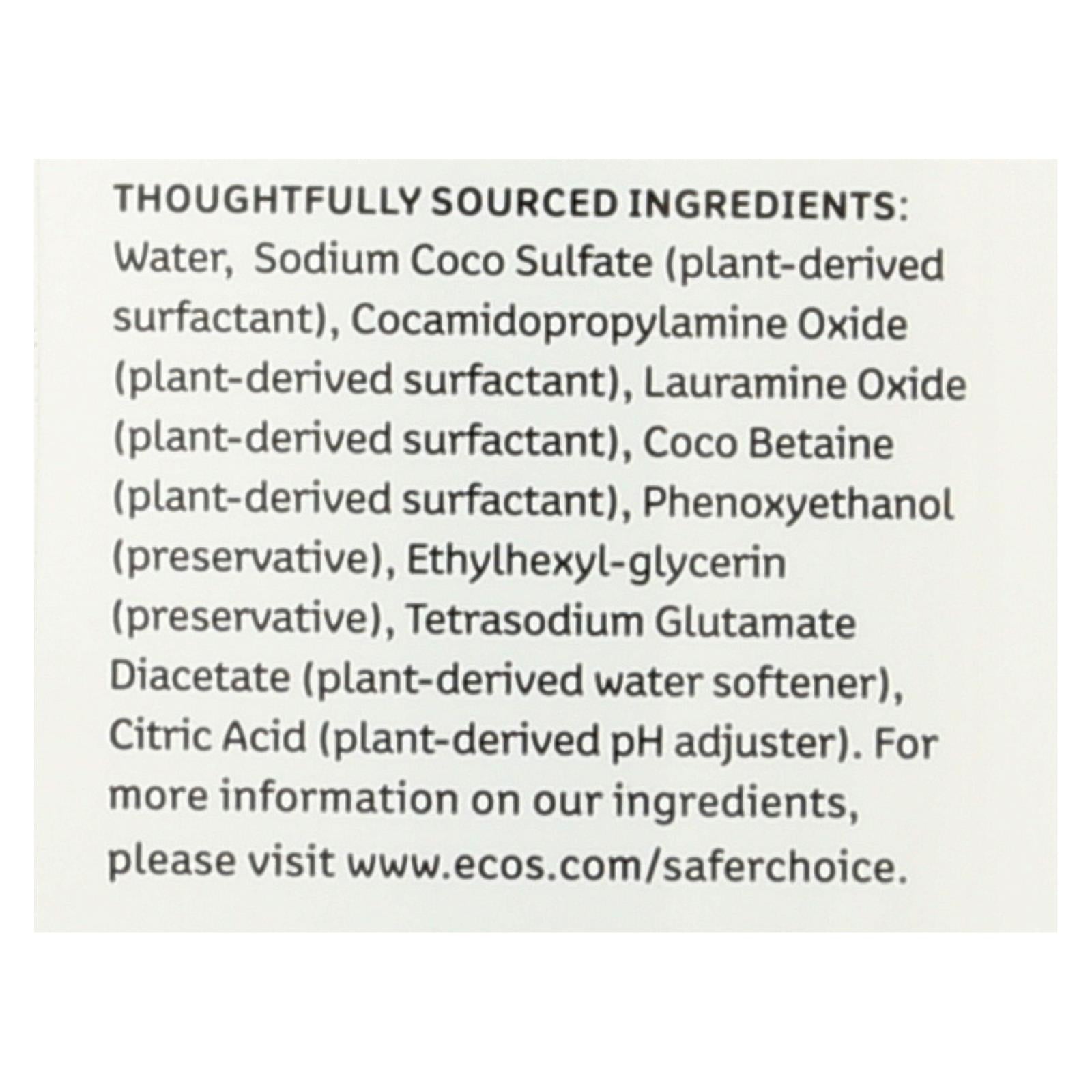 Eco Dishmate Free & Clear - 6 Pack, 25 fl oz Each