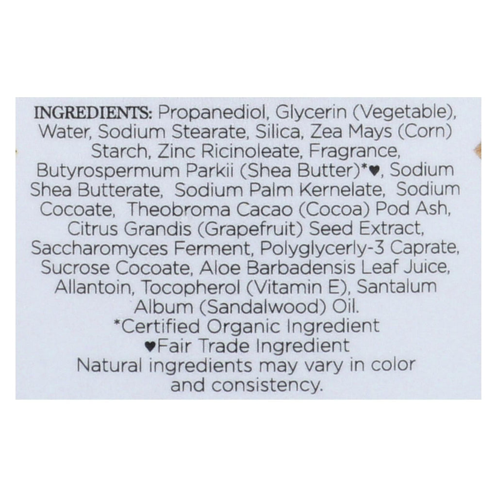 Nubian Heritage African Black Soap Deodorant, 2.25 Oz