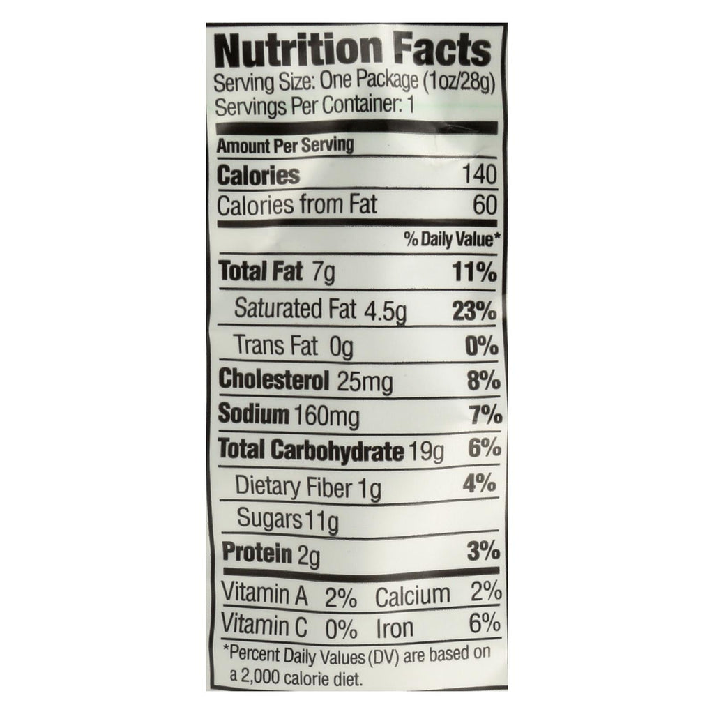 Tate's Crispy Mini Chocolate Chip Cookies - 12 Pack, 1 Oz Each