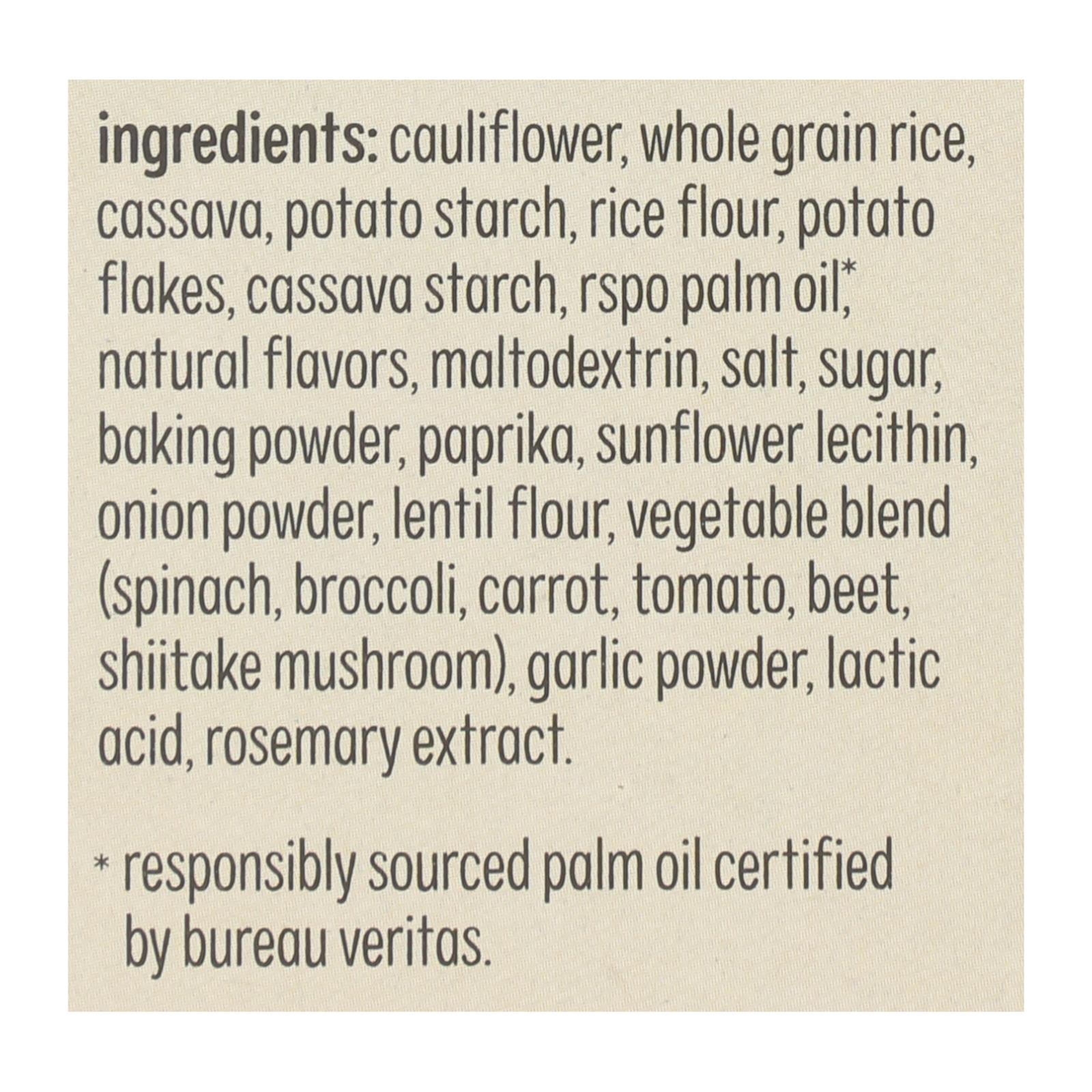 Cauliflower Cheddar Crackers - Case of 6 - 4 Oz