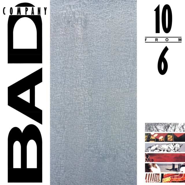 Bad Company - 10 From 6 (Translucent Milky Clear LP Vinyl) (Rocktober) & Rock N Roll Fantasy