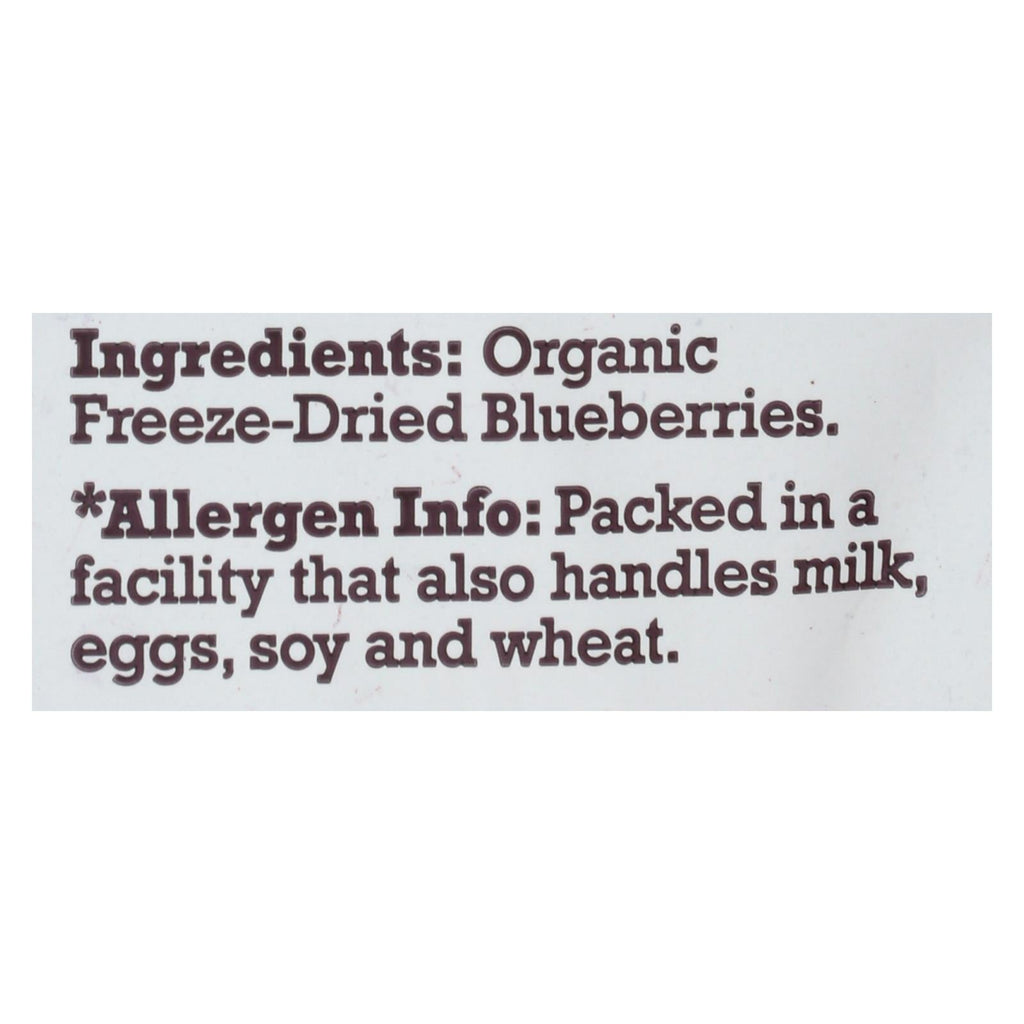 Natierra Organic Freeze-Dried Blueberries, 1.2 Oz, 12-Pack
