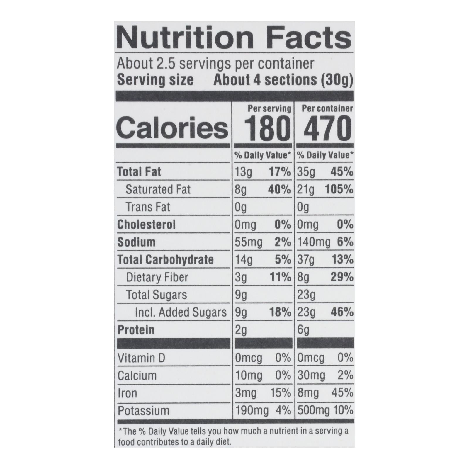 Alter Eco Organic Dark Sea Salt Chocolate Bar, 2.82oz, 12 Pack