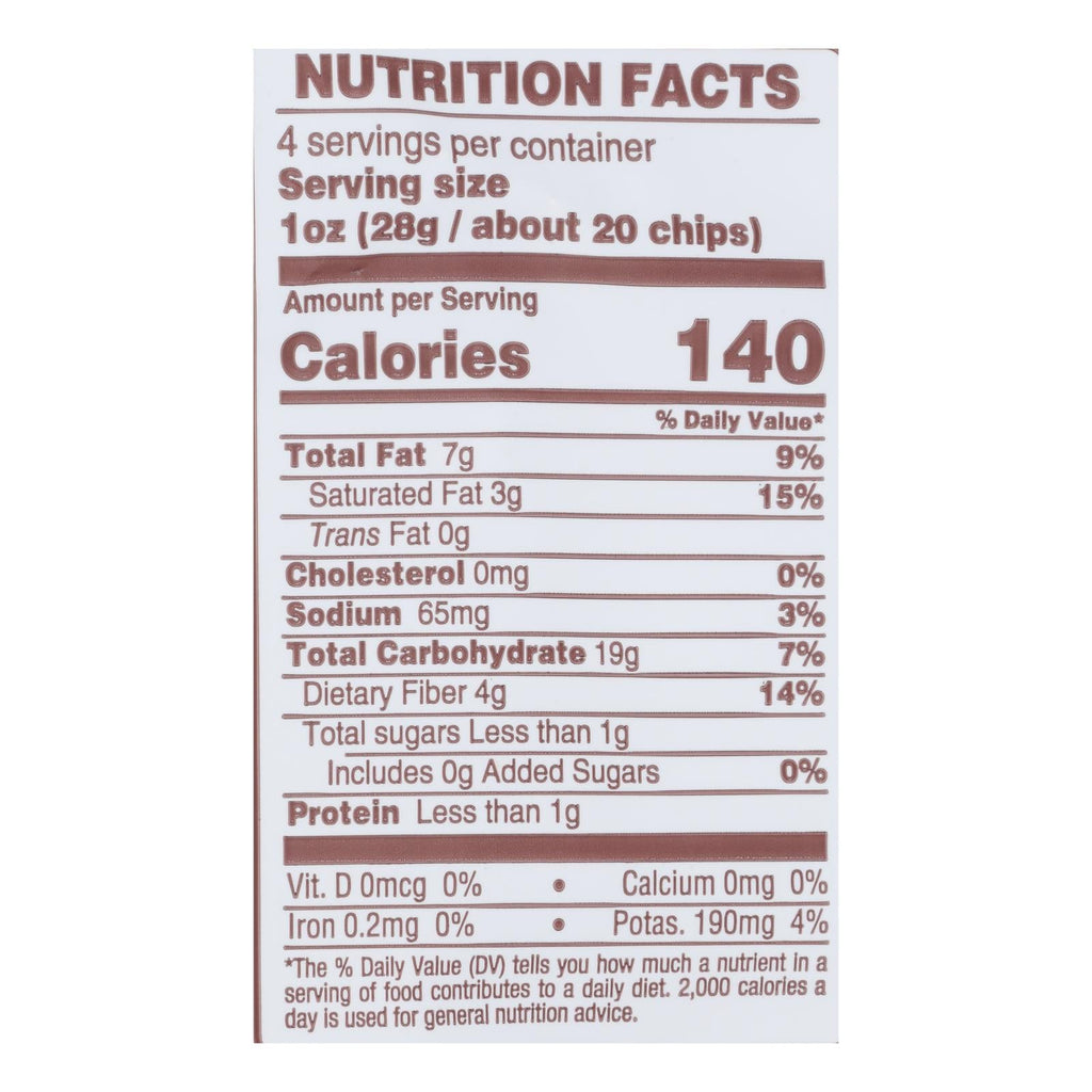 Inka Crops - Plantain Chips - Original - Case Of 12 - 4 Oz.