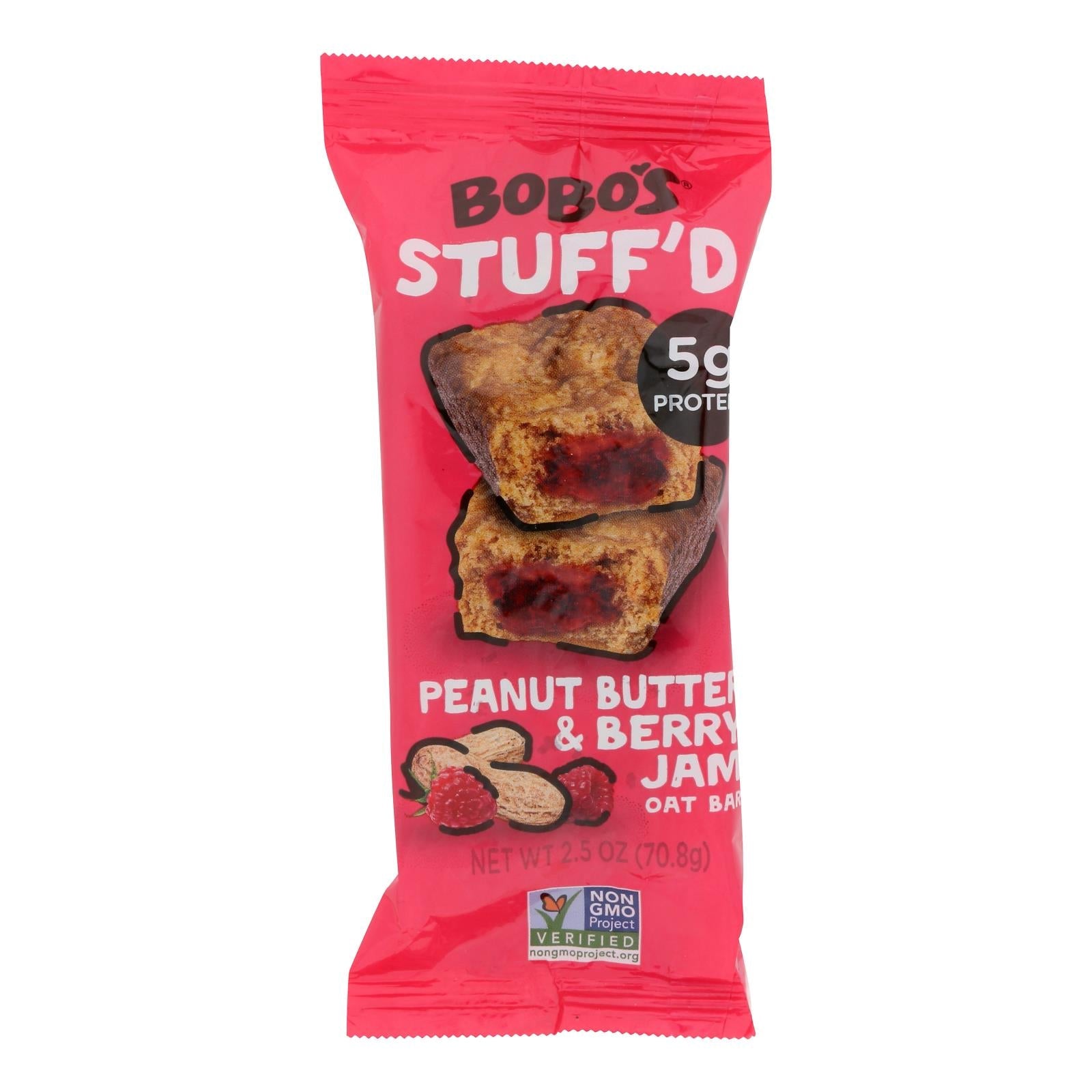 Bobo's PB&J Oat Bars, 12-Pack, 2.5 OZ Each