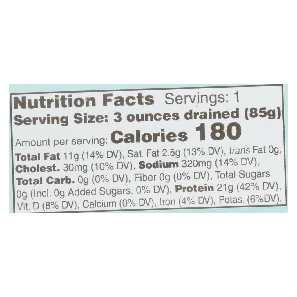 Wild Planet Mackerel in Olive Oil - 12 Pack, 4.375 Oz Each