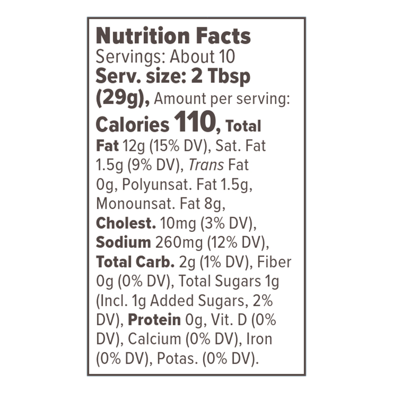 Primal Kitchen - Dipping Sce Spl Burger - CS of 6-10 OZ