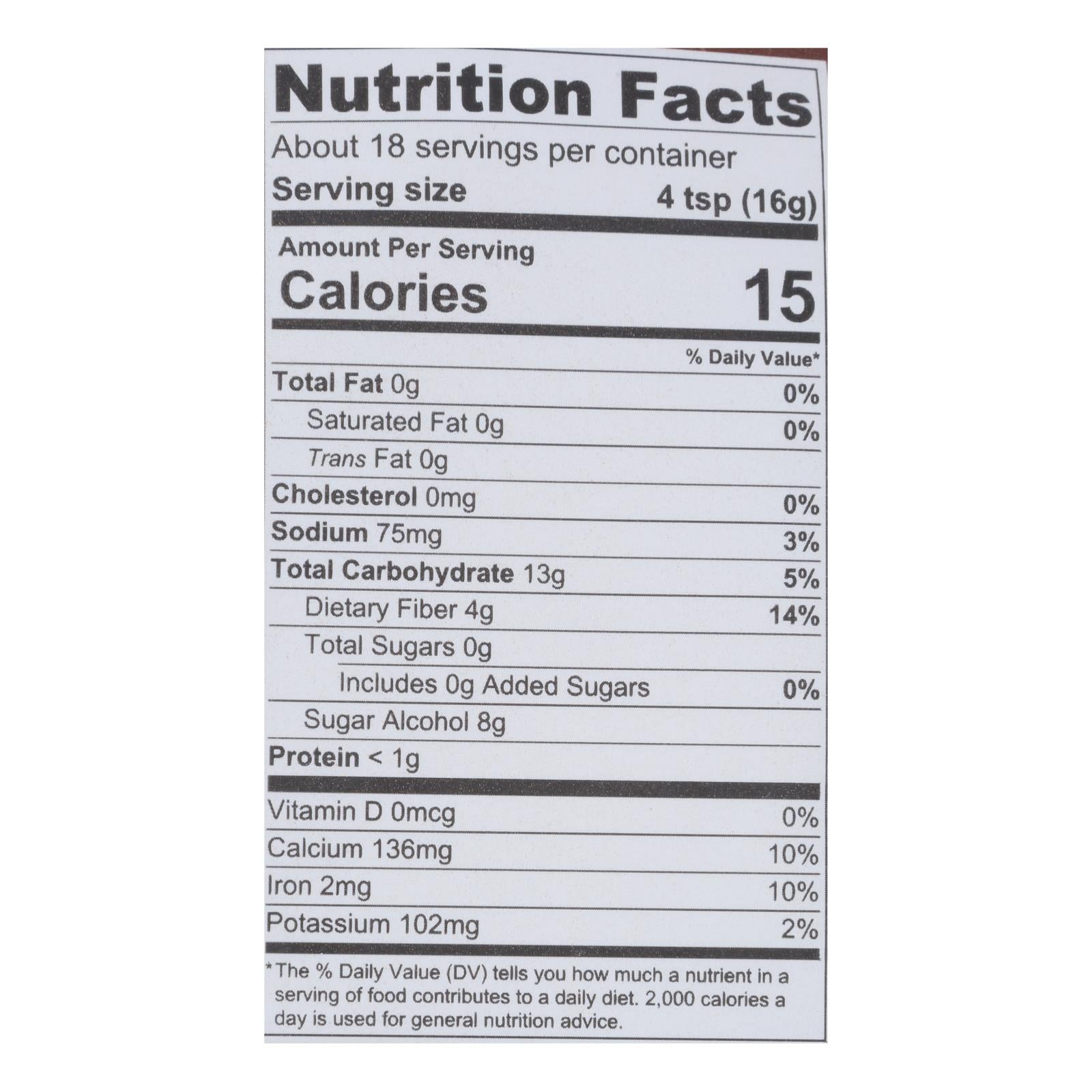 Lakanto Drinking Chocolate  - Case Of 8 - 10 Oz