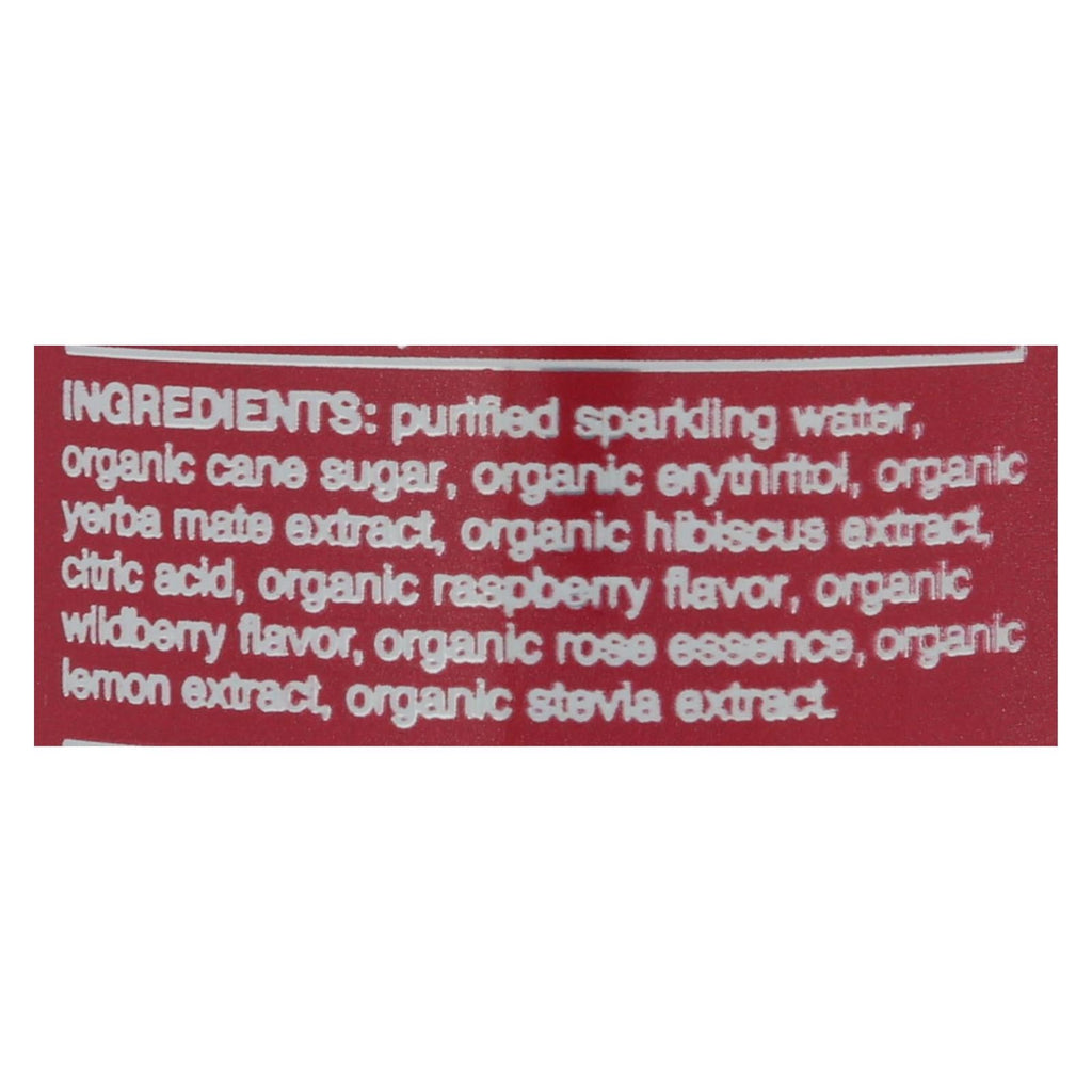 Clean Cause - Yrba Mte Raspberry - Case Of 12 - 16 Fz