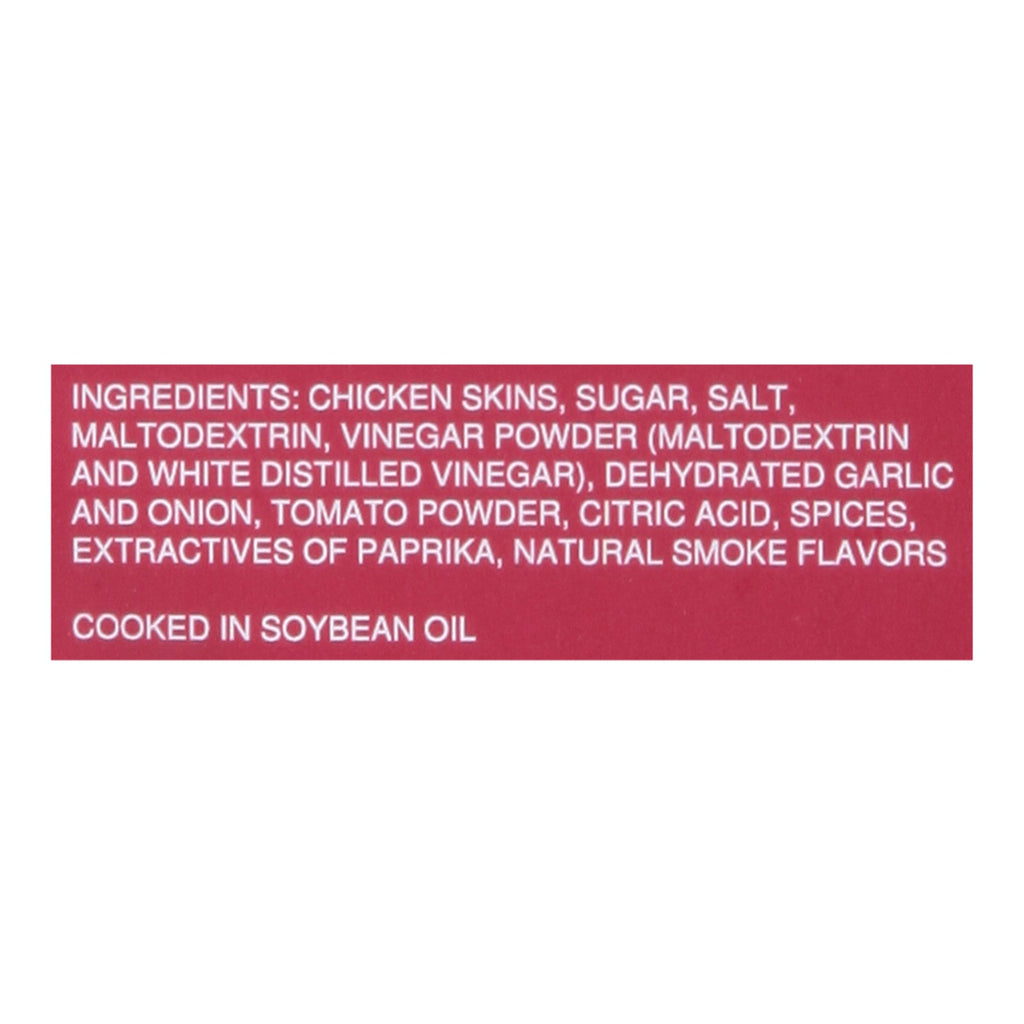 Flock - Chip Chicken Skin Bbq - Case of 8-2.5 OZ