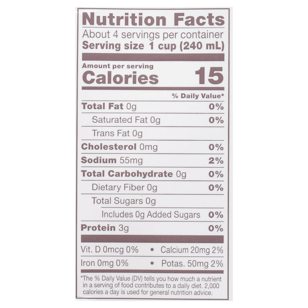 Bonafide Provisions No Salt Chicken Broth, 6-Pack, 32 oz Each