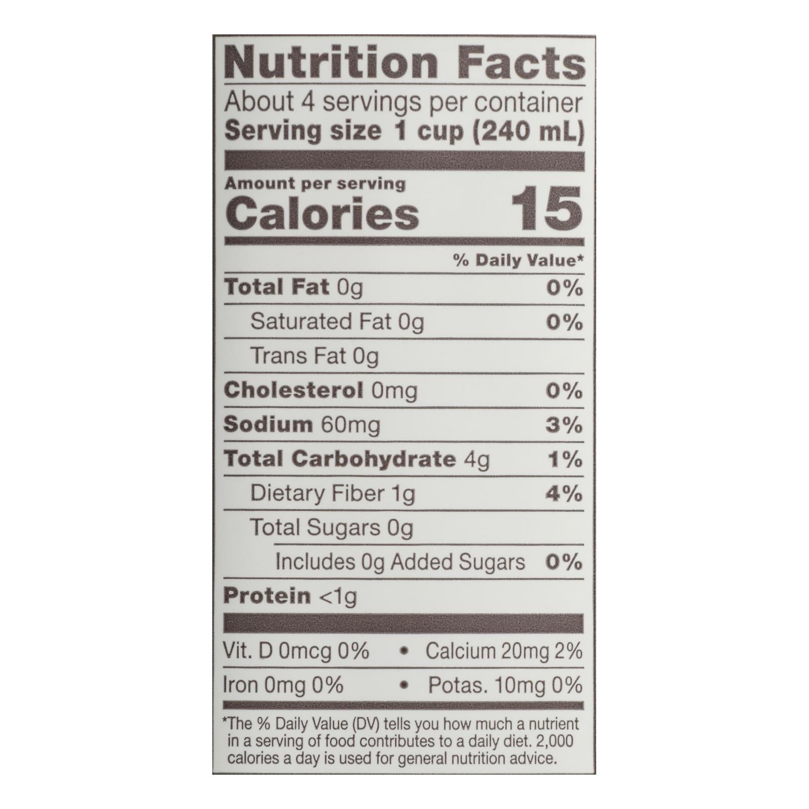 Bonafide No Salt Vegetable Broth, 6-Pack, 32 oz Each