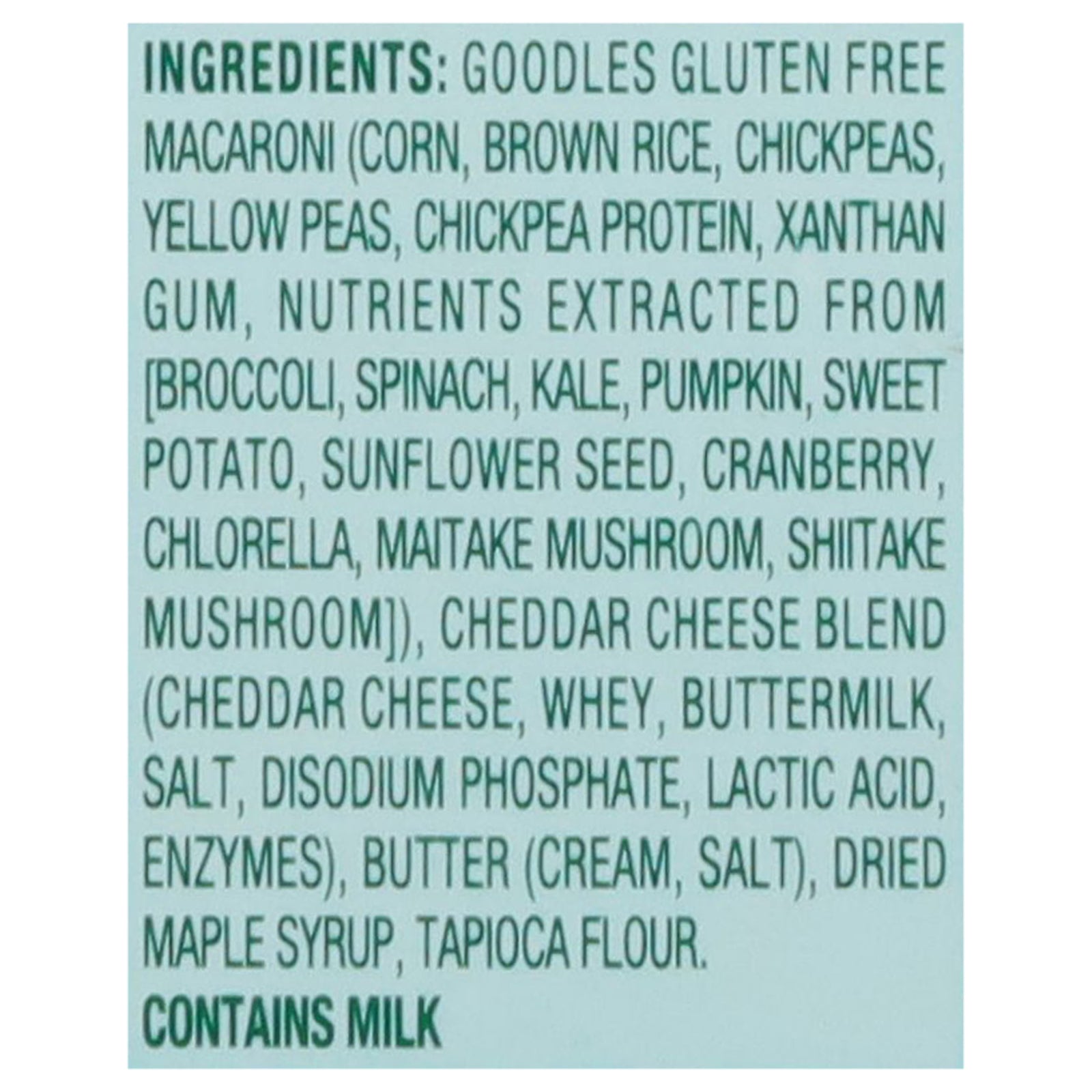 Goodles - Mac & Cheese Gf Cheddy - CS of 12-6 OZ