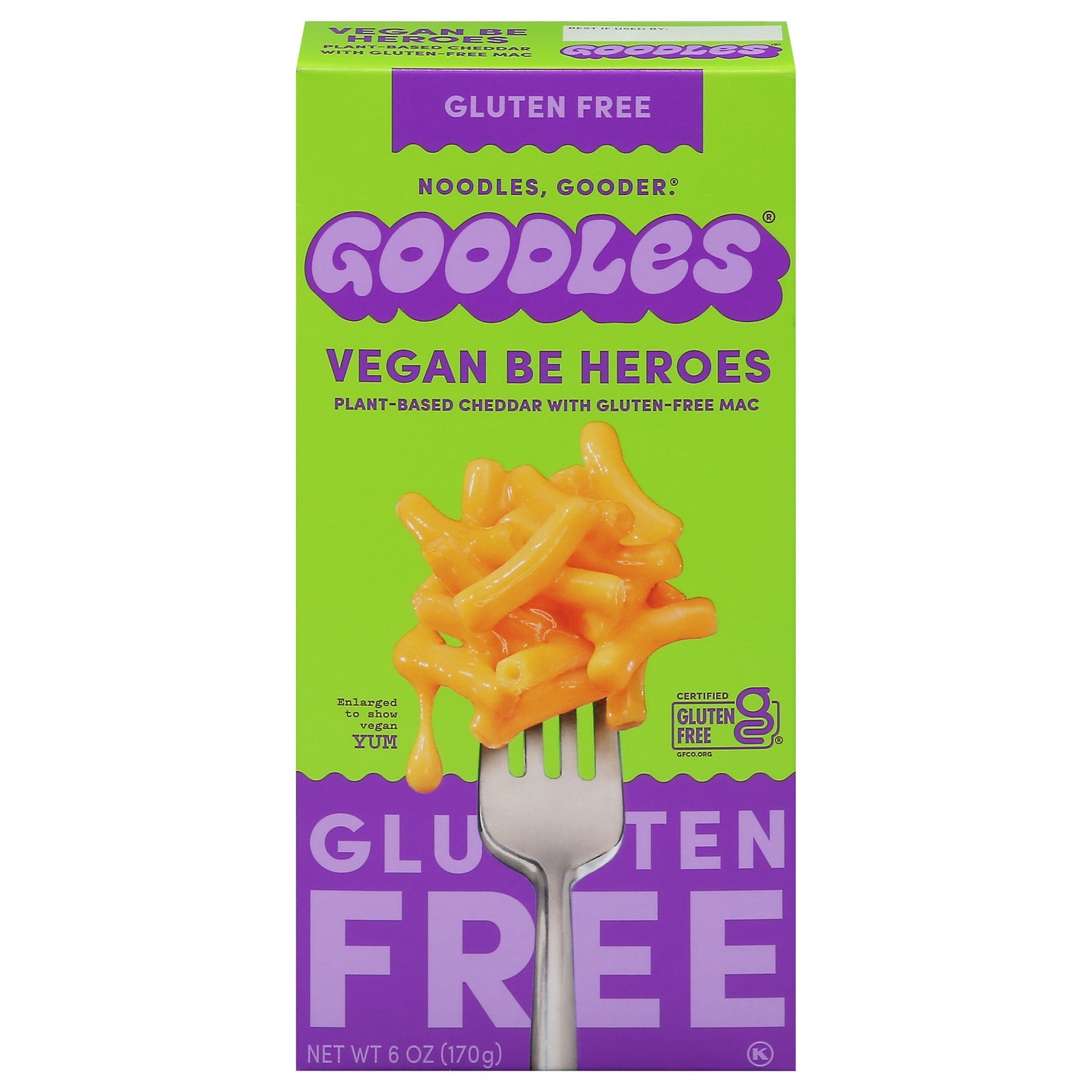 Goodles - Mac & Chs Gf Vgn Be Heros - CS of 12-6 OZ