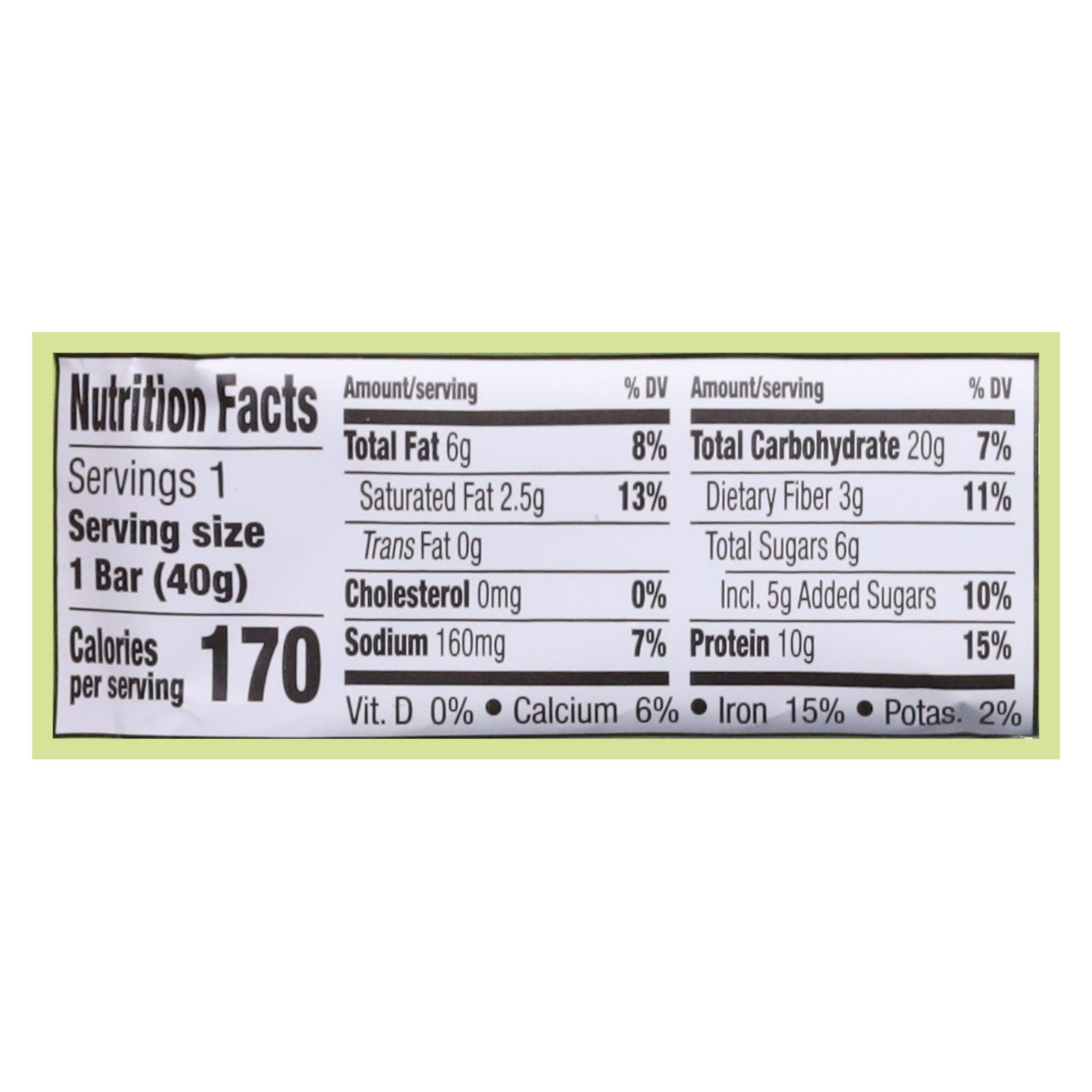 Mezcla - Bar Italian Pistach Choc - CS of 12-1.4 OZ