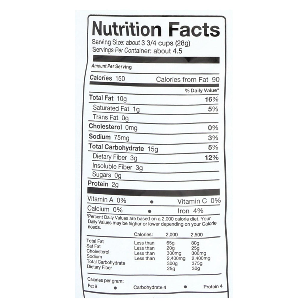 Skinnypop Sea Salt & Black Pepper Popcorn, 12 Pack, 4.4 Oz