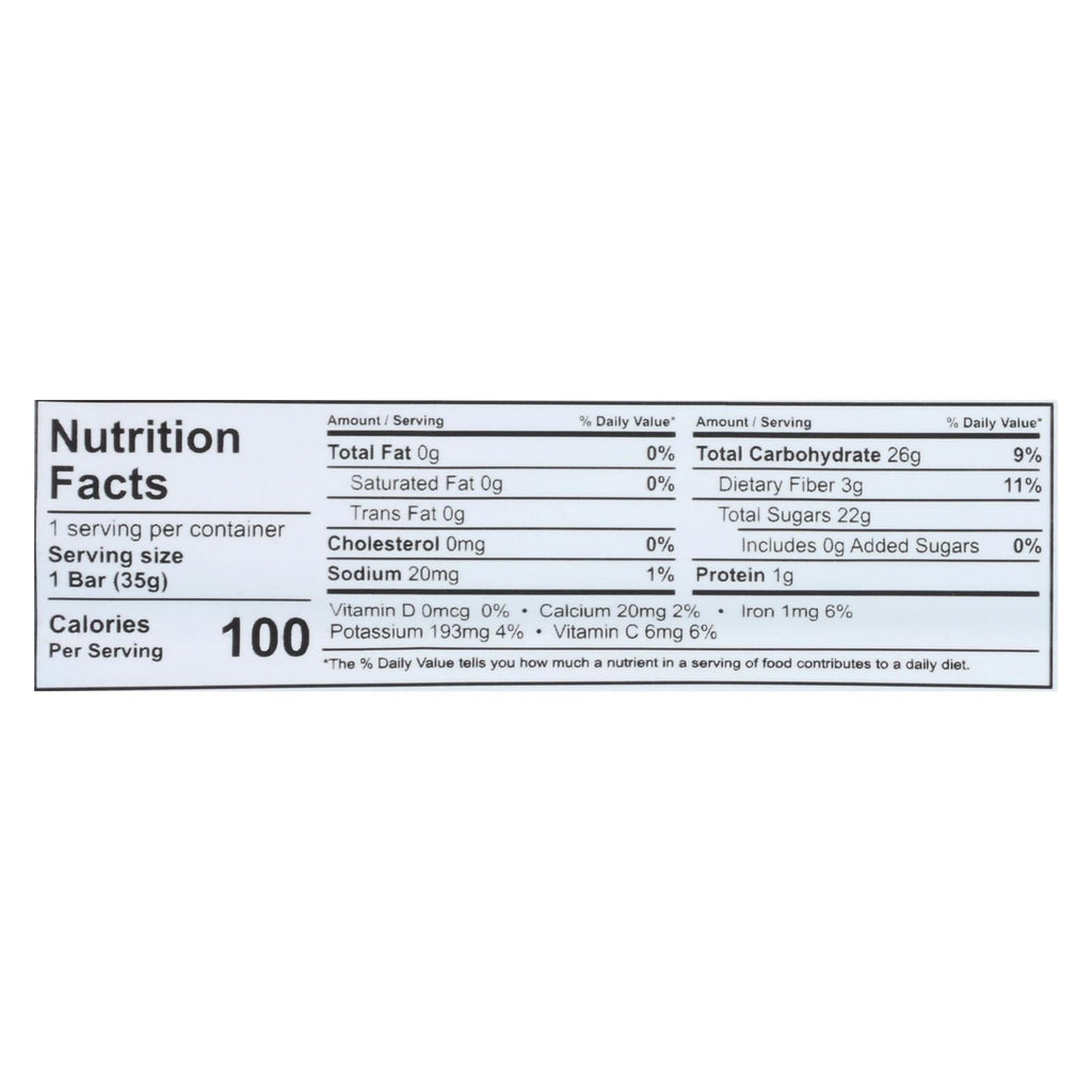 That's It Fruit Bar - Apple and Cherry - Case of 12 - 1.2 oz