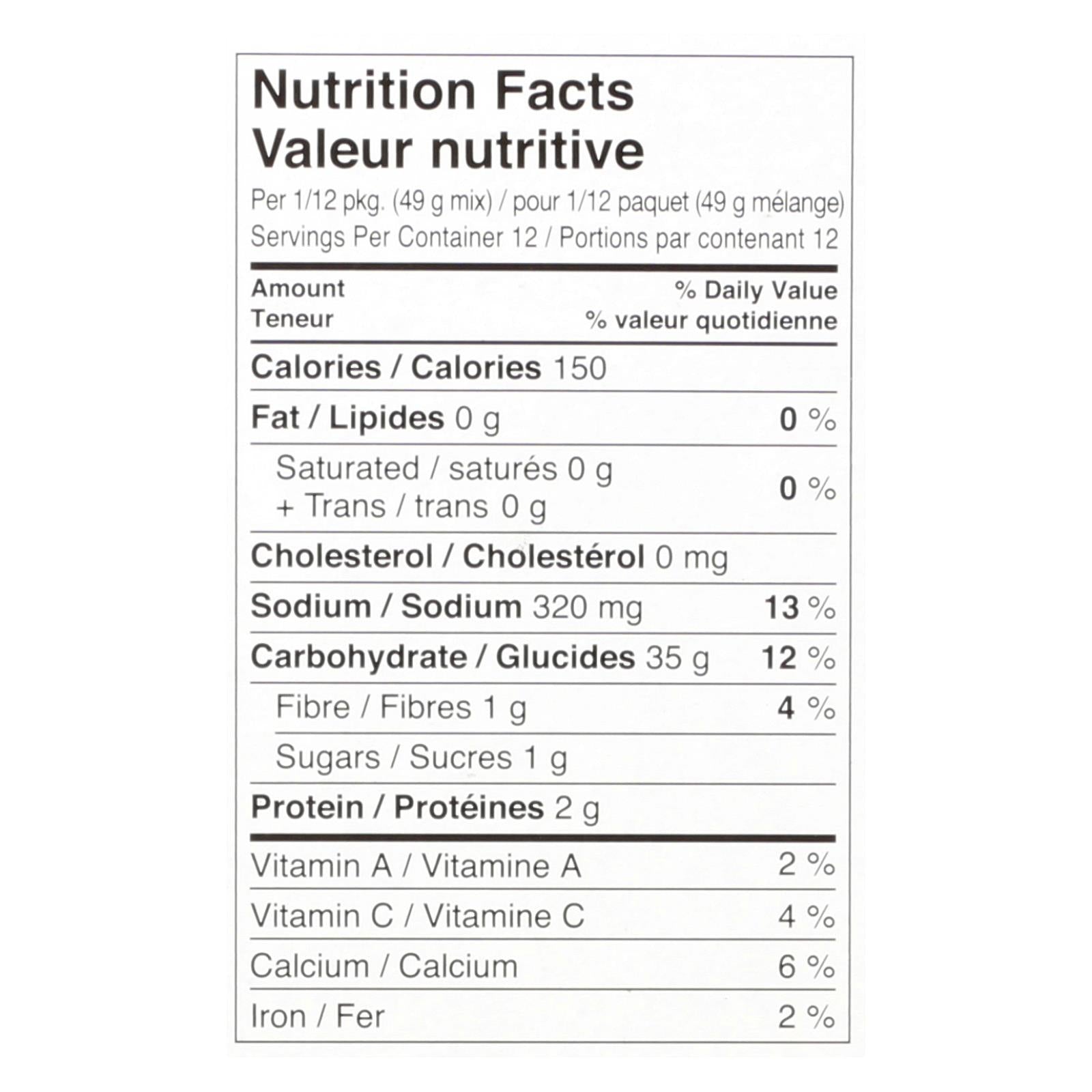 Namaste Gluten-Free Waffle & Pancake Mix, 21 oz, Pack of 6