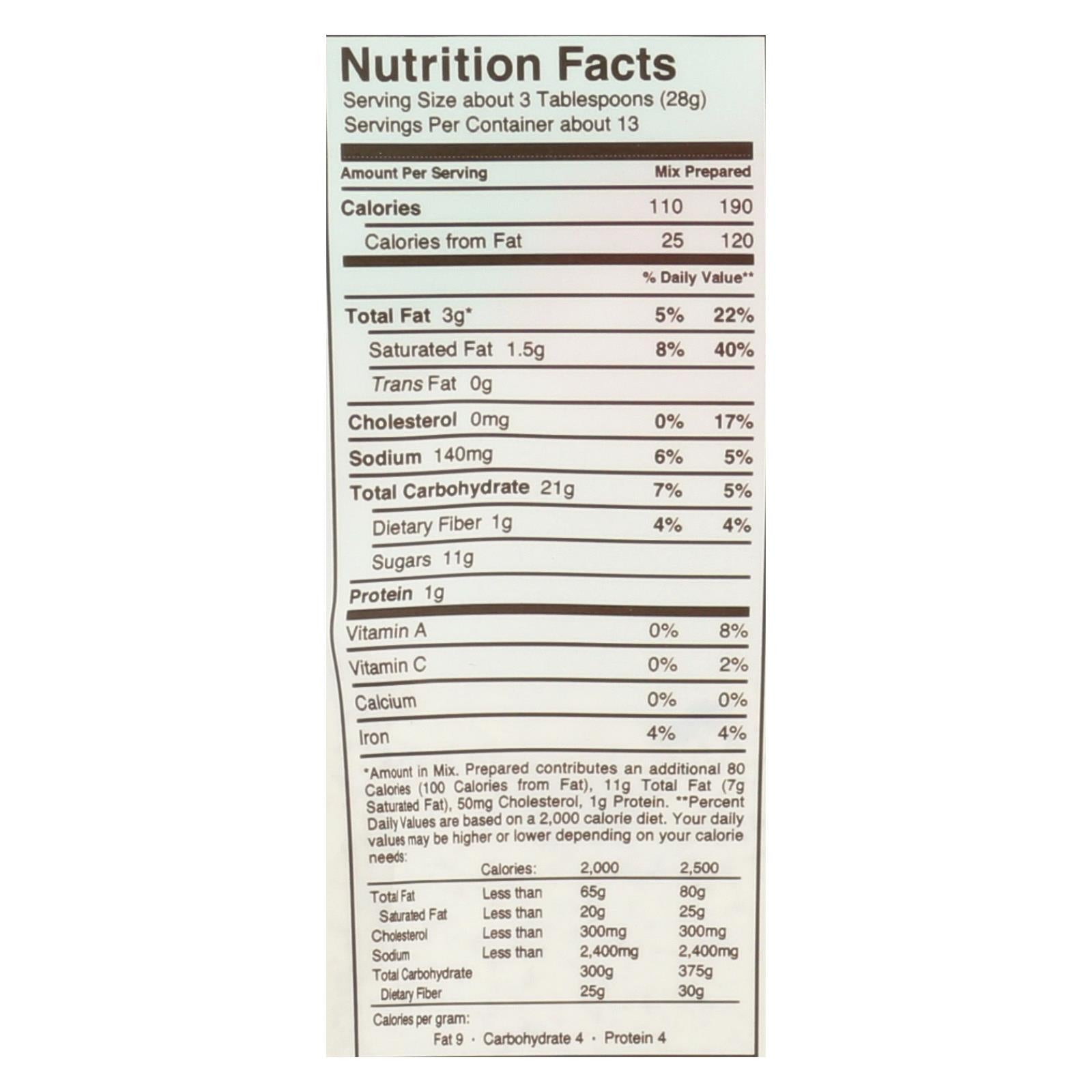 Miss Jones Sea Salt Choc Chip Cookie Mix - 6 Pack