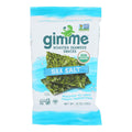 Gimme Organic Seaweed Chips, Sea Salt, 12-Pack, 0.35 Oz