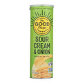 The Good Crisp - Sour Cream And Onion - Case Of 8 - 5.6 Oz.