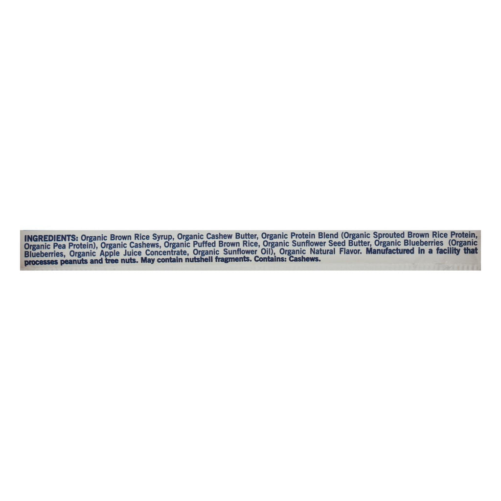Gomacro Organic Blueberry Cashew Bars, 12-Pack, 2.3oz