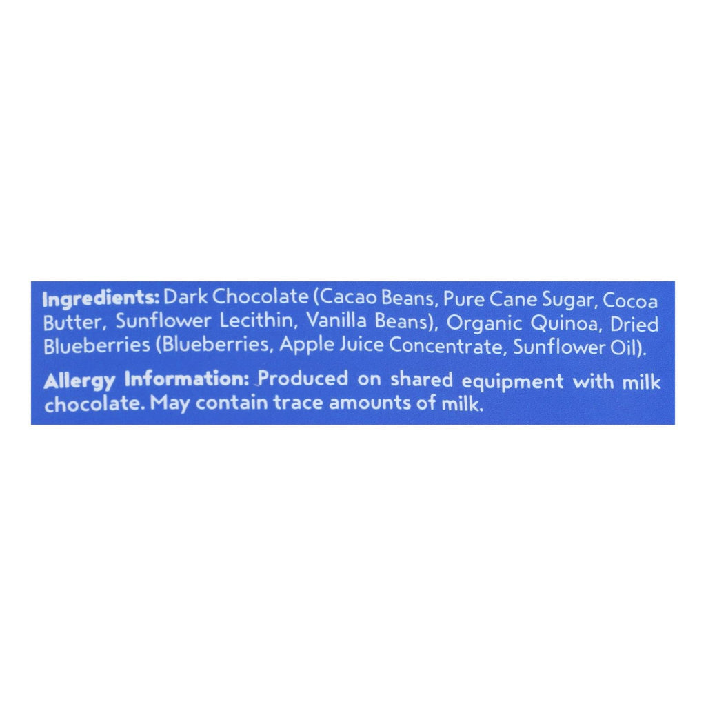 Undercover Quinoa Crispy Blueberry Dark Chocolate 12pk