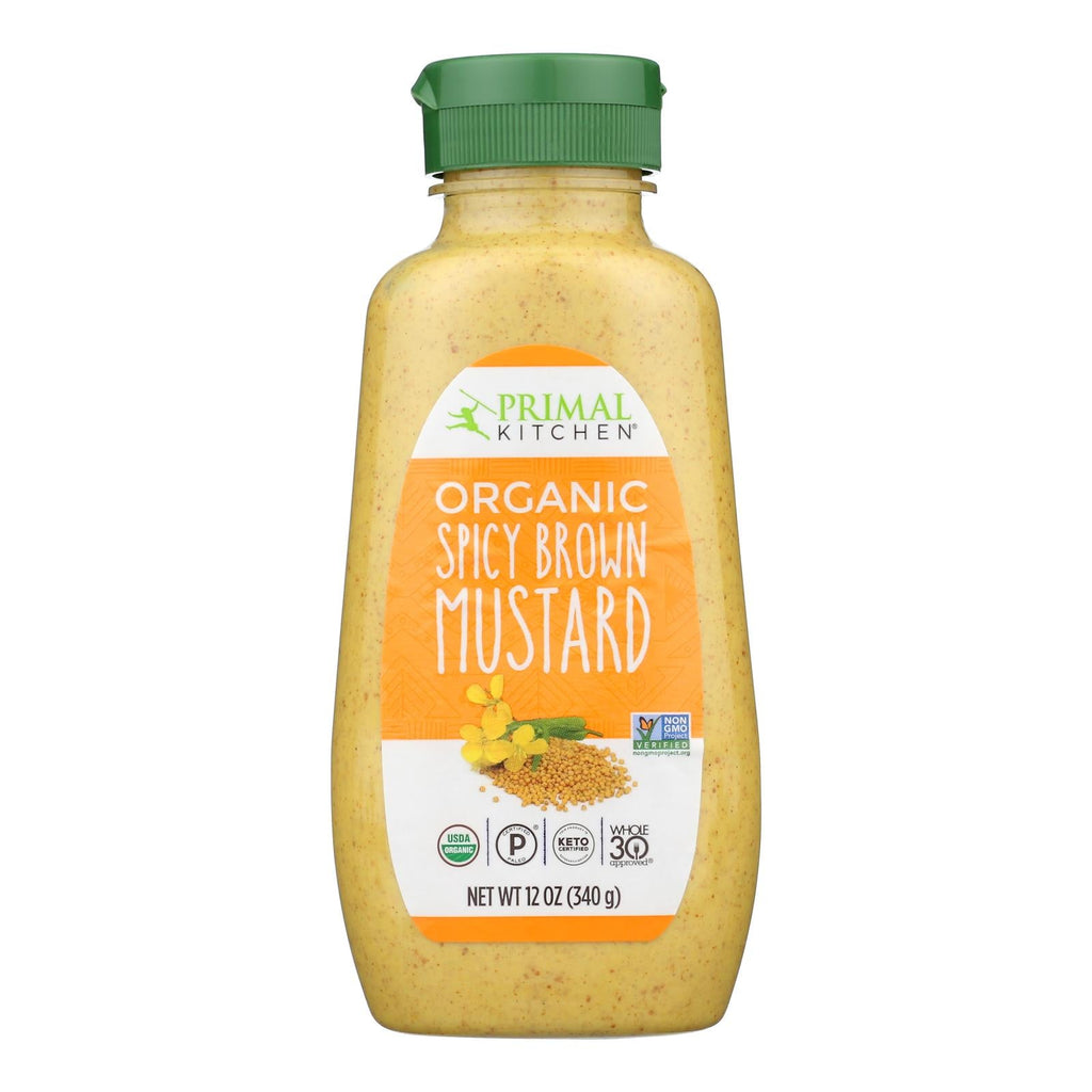 Primal Kitchen - Mustard Spicy Brown - Case Of 6-12 Oz
