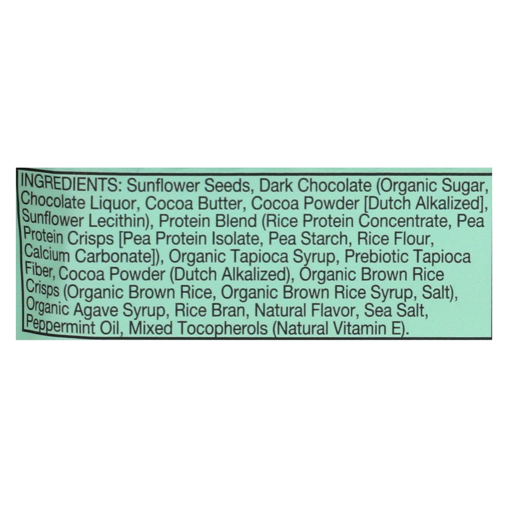 Zing Dark Chocolate Mint Bars, Nut-Free, 12 Pack