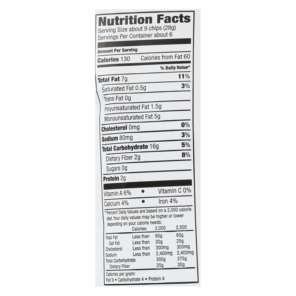 Way Better Sweet Potato Tortilla Chips, 5.5oz (12-Pack)