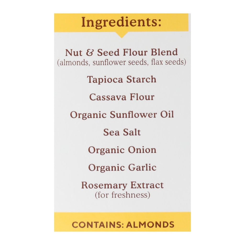 Simple Mills Sea Salt Almond Flour Crackers, 6-Pack