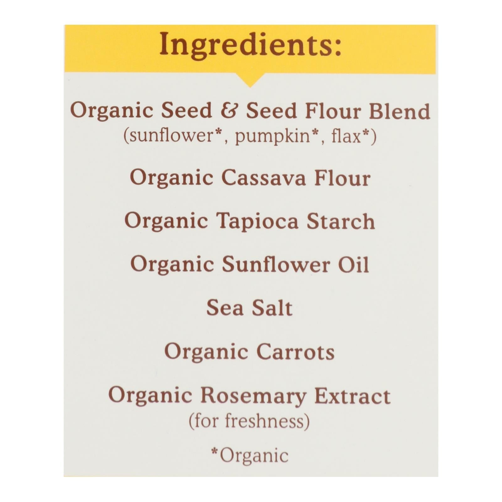 Simple Mills - Crckr Seed Flr Original - Case Of 6-4.25 Oz