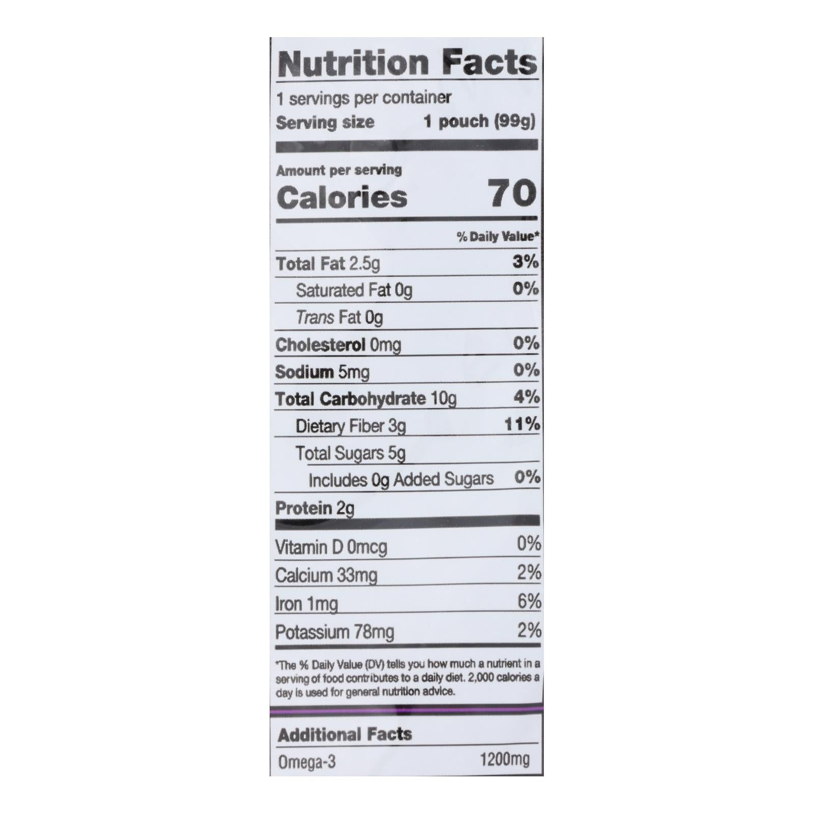 Mamma Chia Blackberry Bliss Squeeze Snack, 16-Pack