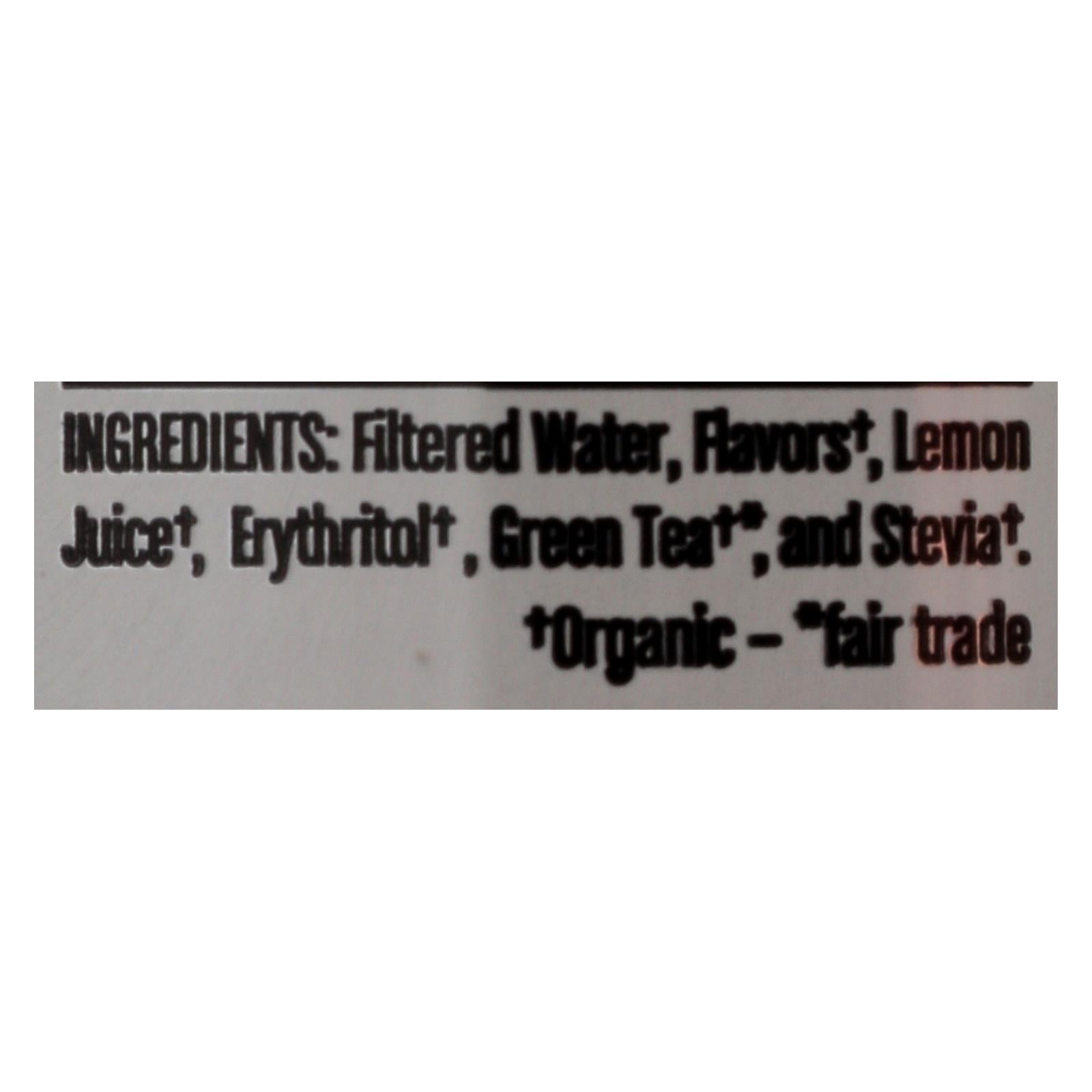 Steaz Zero Calorie Raspberry Green Tea, 12 Pack, 16 Fl Oz