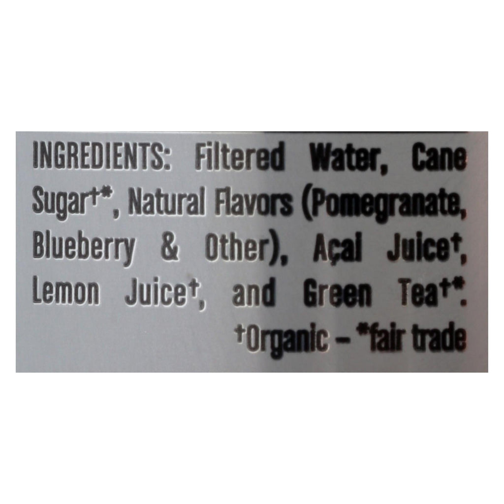 Steaz Blueberry Pomegranate Green Tea, 12-Pack, 16 Fl oz