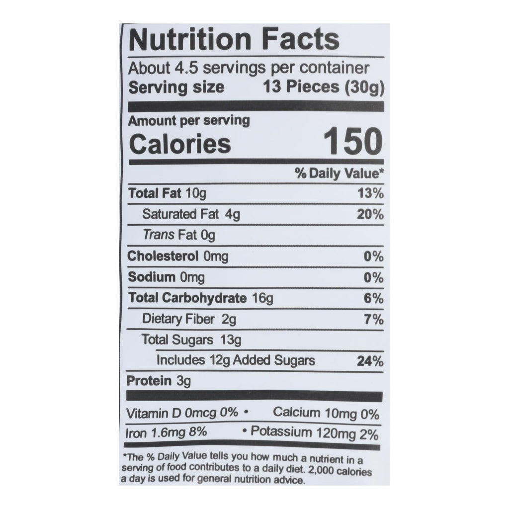 Unreal Dark Chocolate Peanut Gems  - Case of 6 - 5 OZ