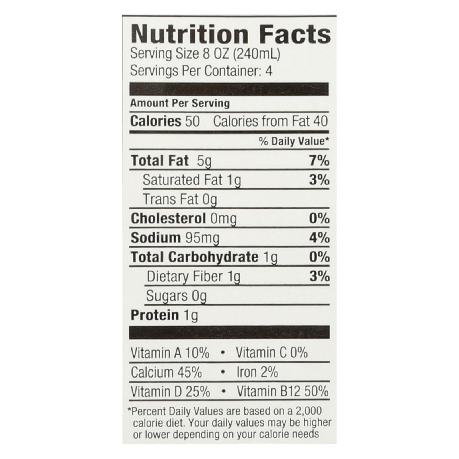 Milkadamia Unsweetened Vanilla Macadamia Milk, 6-Pack