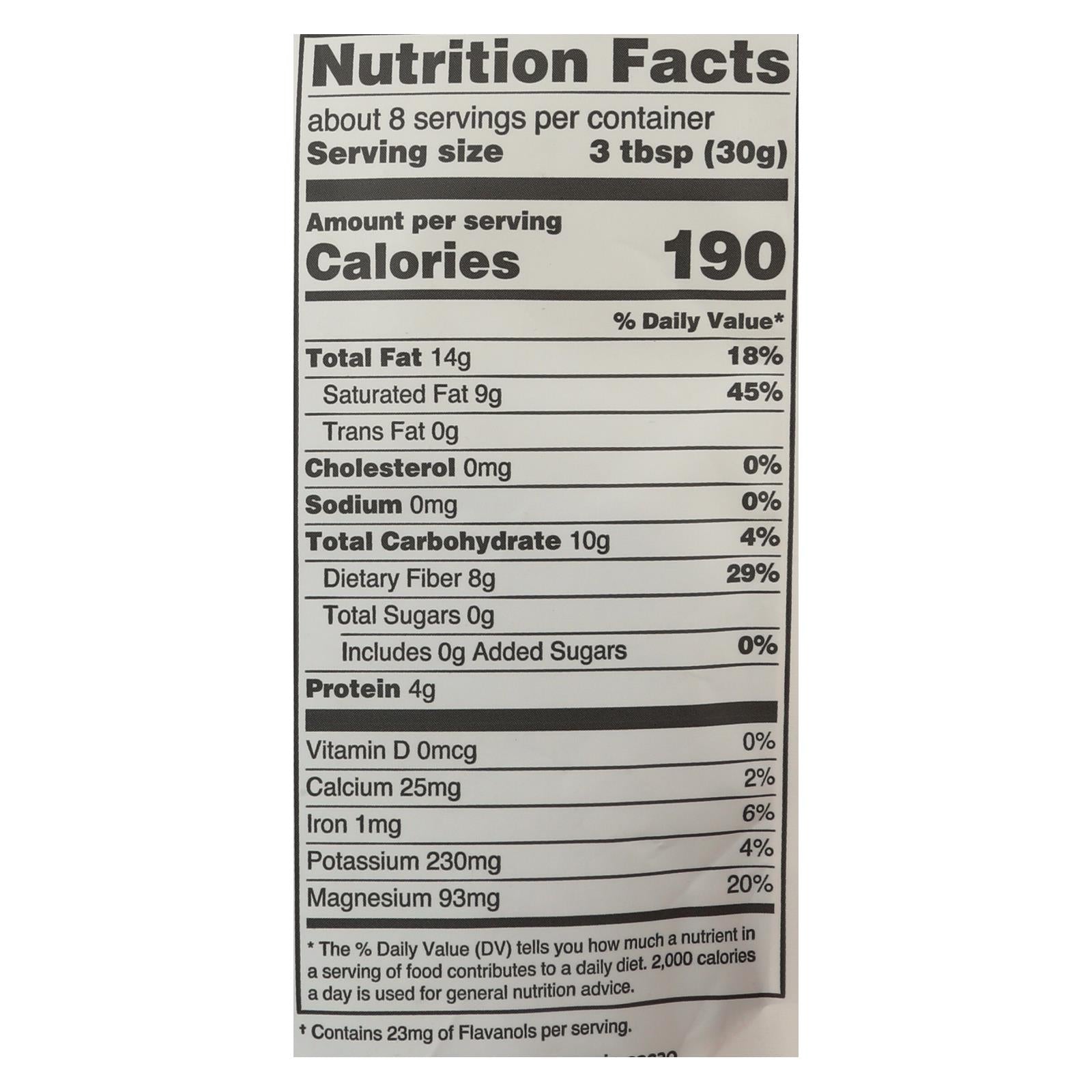 Navitas Organic Raw Cacao Nibs, 8 Oz, Case of 12
