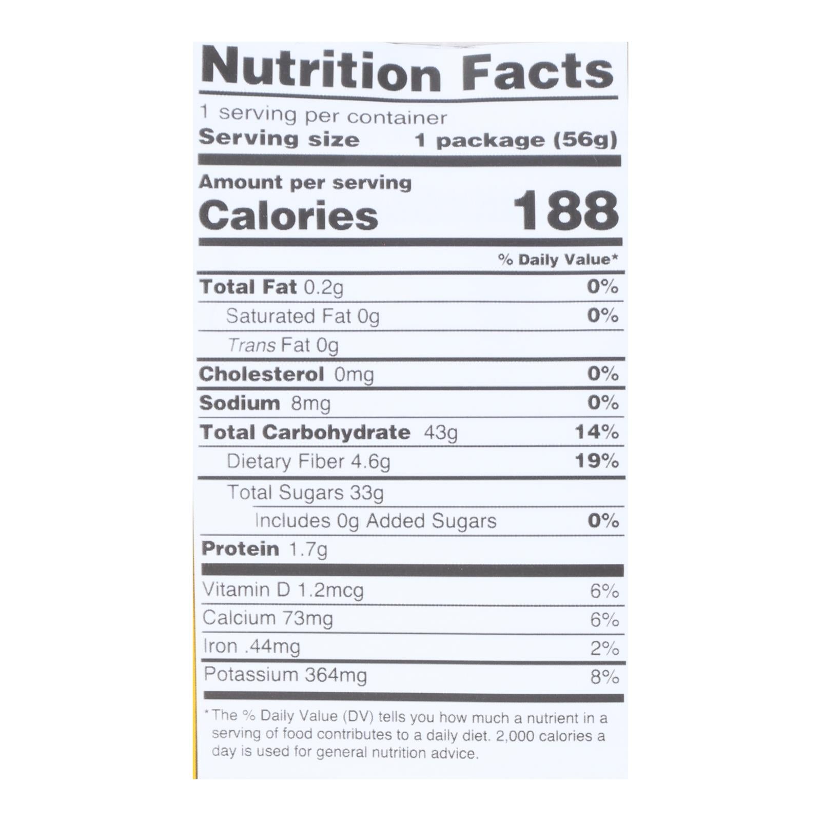 Mavuno Harvest Gluten-Free Dried Pineapple 6-Pack, 2 Oz
