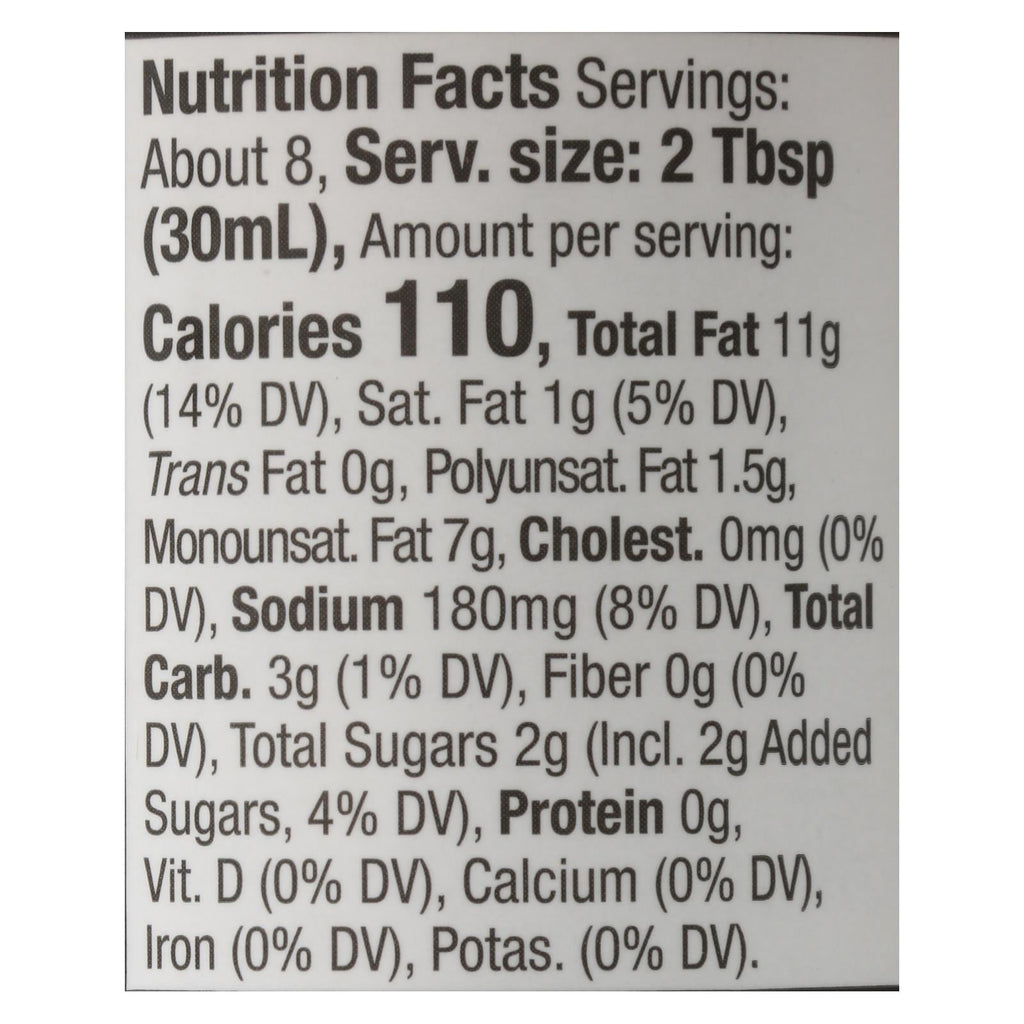 Primal Kitchen Honey Mustard Vinaigrette, 6-Pack, 8 oz