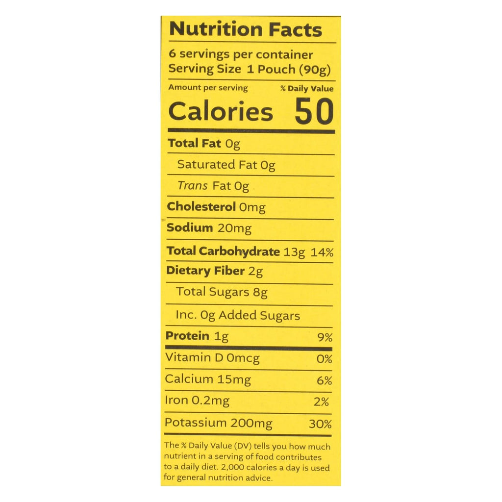 Organic Mango Baby Food - 6 Pack, 3.17 Oz Each