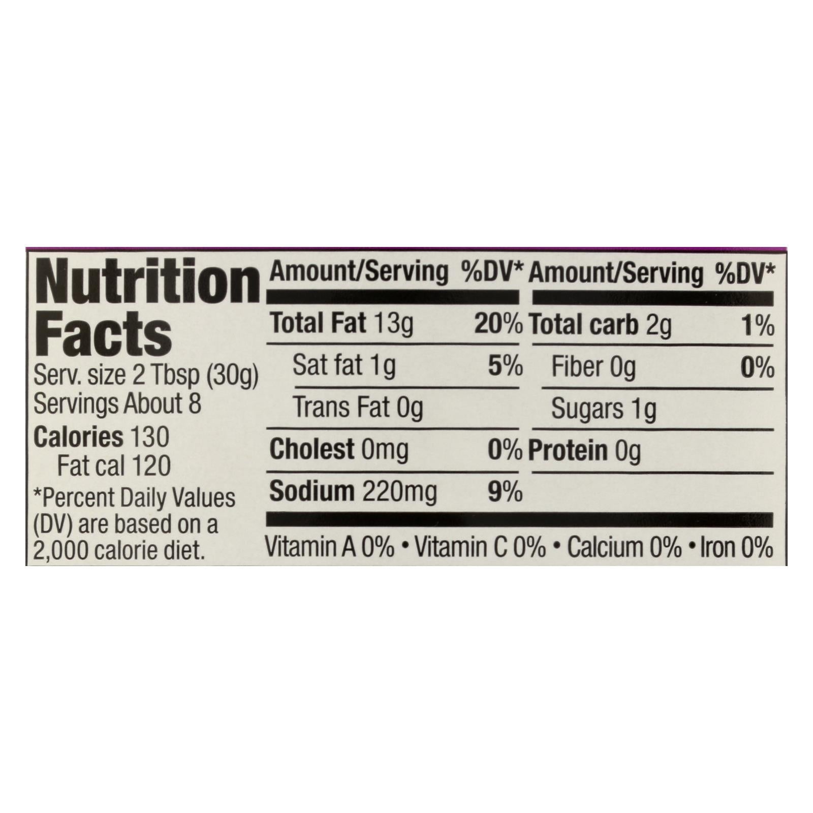 Daiya Dairy-Free Homestyle Ranch Dressing, 6 Pack, 8.36oz